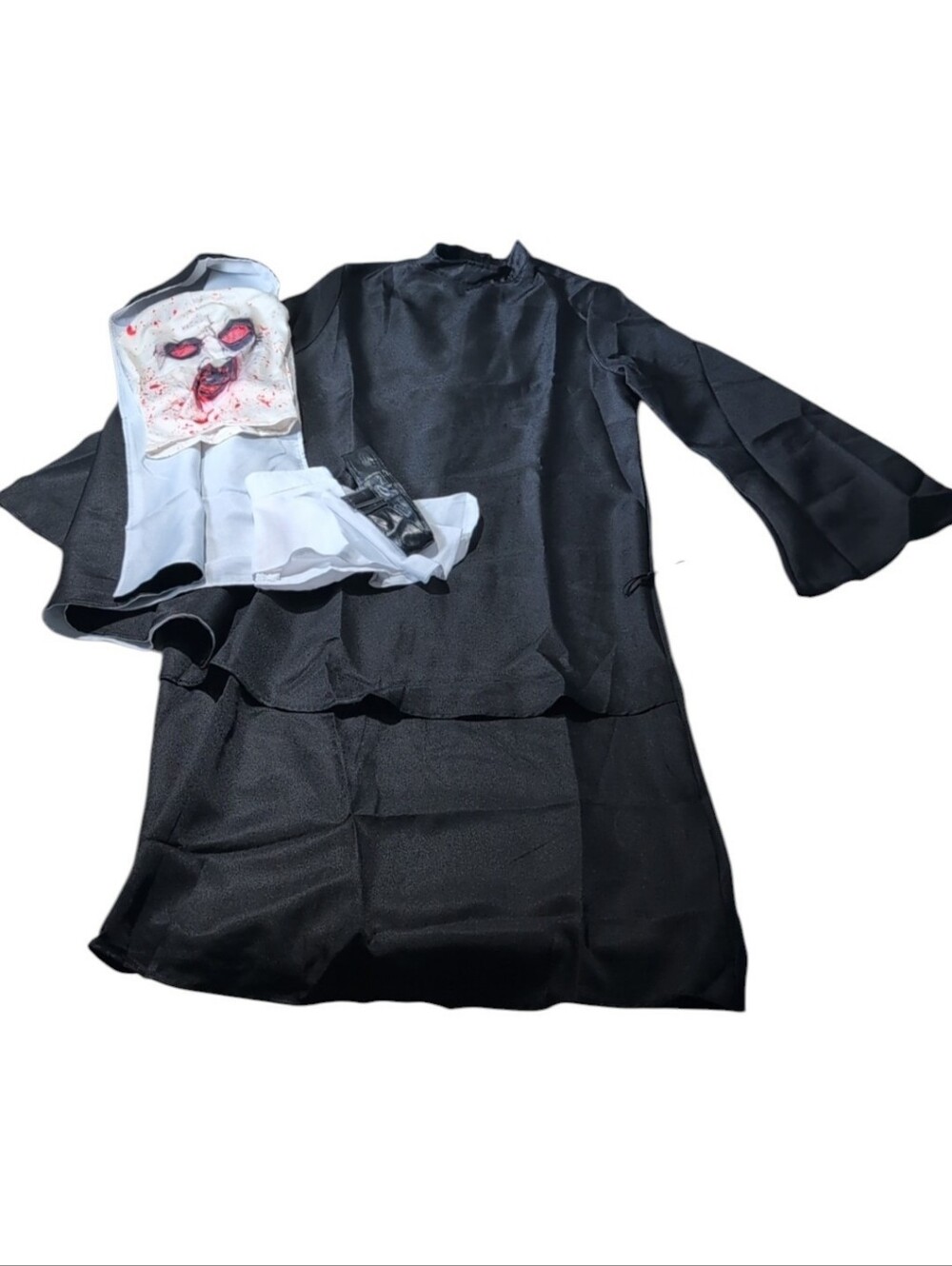 Halloween Evil Scary Nun Costume Size XL